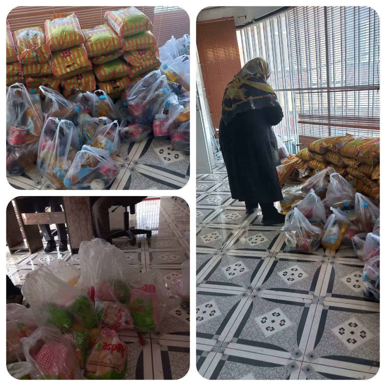 توزیع بسته های معیشتی بمناسبت دهه کرامت